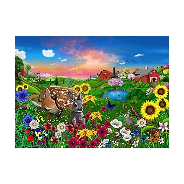 Puzzle de 500 pièces Peaceful Pastures