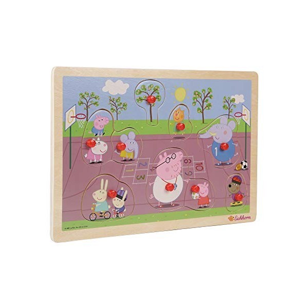 Simba- Peppa Pig Puzzle à emboîter, 109265700, Multicolore