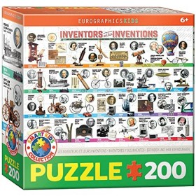 Eurographics-Superbes Puzzles sur Le thème des Inventions 200&nbsp;pièces 