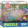 Eurographics 6100-4908 Puzzle Monets Garden 100 pièces