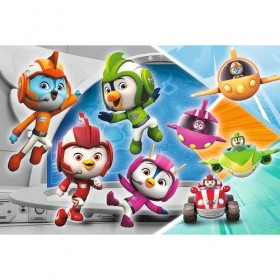 Trefl- Das Top-Wing-Team Puzzle 100, 16395