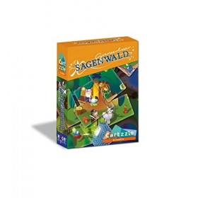 HUCH!- Heart Puzzles avec des Cartes, Cartzzle-Grenzenloser Sagenwald, Nouveauté, Petit