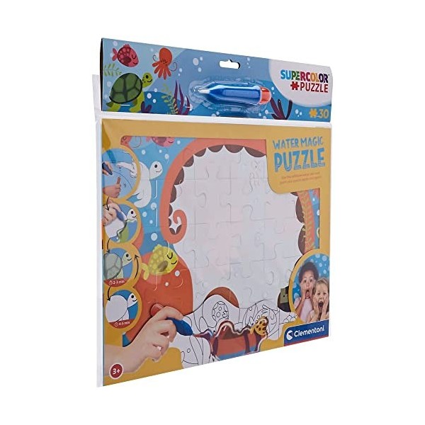 CLEMENTONI Sirena 30pzs Does Not Apply Water Magic The Deep Sea 30 pièces – Puzzle pour Enfants à partir de 3 Ans, fabriqué e