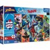 Trefl Rejoignez Puzzles 160 XL Super Shape-Formes Folles, Grandes Pièces Personnages De Contes De Fées À Colorier 6 Ans, 5002