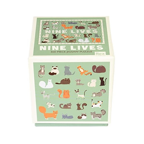 Puzzle de 300 pièces Nine Lives Cat