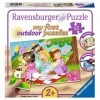 Ravensburger- My First Outdoor Puzzle Princesses amies Enfant, 4005556056125