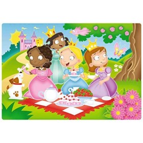 Ravensburger- My First Outdoor Puzzle Princesses amies Enfant, 4005556056125