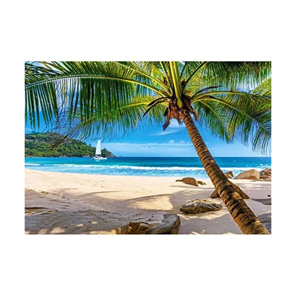 Castorland Puzzle 500 pièces : Vacances aux Seychelles