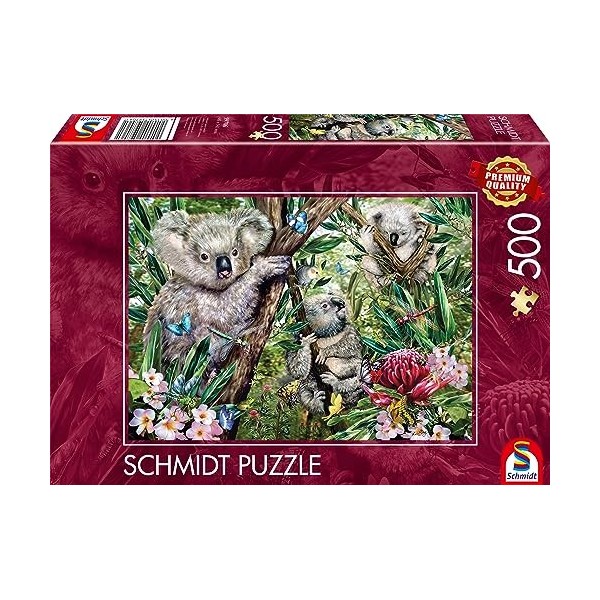 Schmidt Spiele 59706 Puzzle de 500 pièces Motif Koala