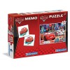 Clementoni - 7902-Puzzle 60p Cars 2 + mémo-Puzzles