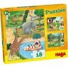 HABA- Tiere Puzzles Animaux, 004960