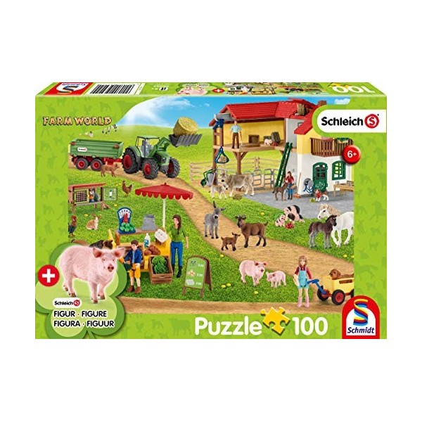 Schmidt CGS_56404 The Farmers Market 100pc inc. Puzzle, Multicolor