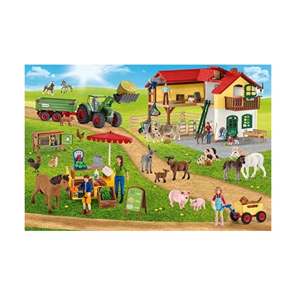 Schmidt CGS_56404 The Farmers Market 100pc inc. Puzzle, Multicolor