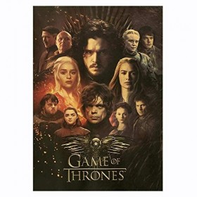 FPRW 1000 pièces Puzzles pour Adultes, Game of Thrones Movie Jigsaw, Puzzle Sets for Family, Jeux éducatifs, Cadeau intéressa
