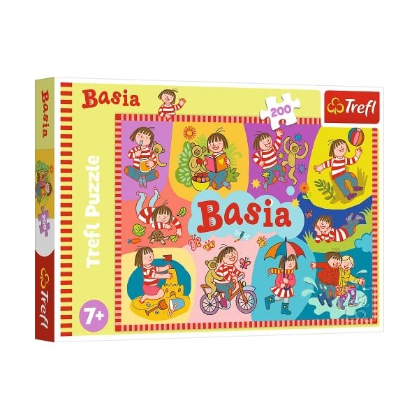 Trefl- Basia 200 Teile, für Kinder AB 7 Jahren Puzzle pièces, 13282, coloré