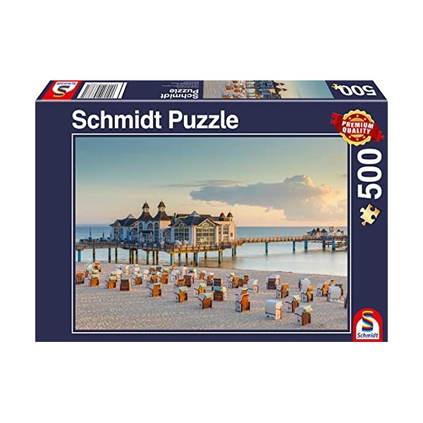 Schmidt Spiele 57388 Ostseebad Sellin, 500 Teile Puzzle