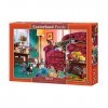 Castorland- Puzzle, CSB53254, Coloris Assortis