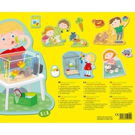 HABA-Mes Premiers Puzzles – Animaux domestiques, 305470, Multicolore