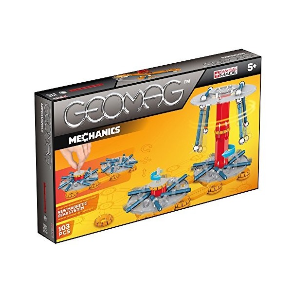 Geomag Mechanics 720, Jeu de Construction, 33 Pièces