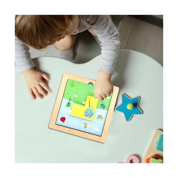 Onlynery Puzzle danimaux pour Tout-Petits,Puzzles danimaux | Attraper Un Jeu de Puzzle pour Les | Jeu éducatif préscolaire 