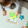 Onlynery Puzzle danimaux pour Tout-Petits,Puzzles danimaux | Attraper Un Jeu de Puzzle pour Les | Jeu éducatif préscolaire 