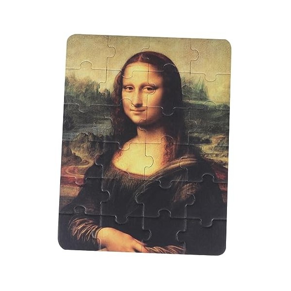 VICASKY 1 Pc Image De Puzzles Énigmes Tri Bébé Jouet Puzzles Adultes Puzzle Adulte Jeu De Puzzle Mona Lisa Puzzles pour Adult