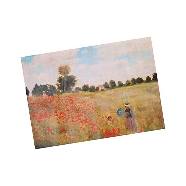 Toyvian 1 Ensemble 1000 Pièces Puzzle Adultes Célèbres Puzzles De Peinture Jeu De Puzzle Paysage Casse-tête De Village Célèbr