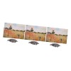 Toyvian 1 Ensemble 1000 Pièces Puzzle Adultes Célèbres Puzzles De Peinture Jeu De Puzzle Paysage Casse-tête De Village Célèbr