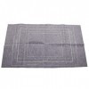 Tapis De Puzzle, Tapis De Rangement De Puzzle, Tapis De Puzzle Gris 26 * 46 Pouces, Couverture De Rangement De Puzzle Enroula