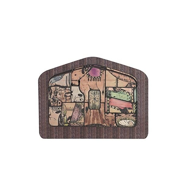 Sarpoer JéSus en Bois Puzzles Nativité Jigsaw Puzzles avec Wood Burned Design Jigsaw Puzzle pour Adultes et Enfants Figurines