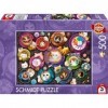 Schmidt Spiele 59707 Chaton à la Latte Art Puzzle 500 pièces, Multicolore