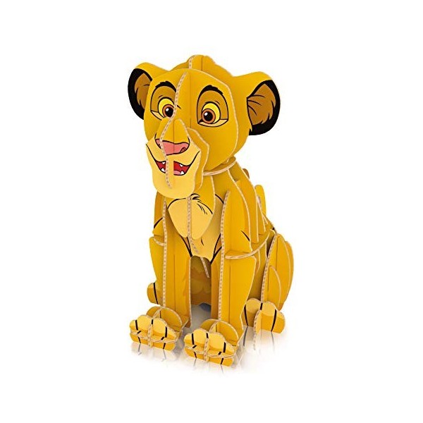 Clementoni-Clementoni-20158-Puzzle 104 modèle 3D-Lion King-104 pièces, 20158, Multicolore