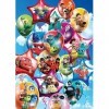 Clementoni Disney Multi-104 pièces-Puzzle Enfant-fabriqué en Italie, 6 Ans et Plus, 25717