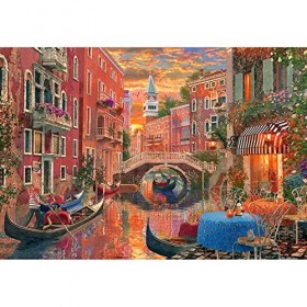 Castorland Puzzle 1500 pièces : Soirée Romantique à Venise