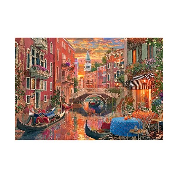 Castorland Puzzle 1500 pièces : Soirée Romantique à Venise