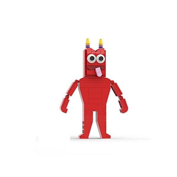 LXBH Minifigures Ensemble De Blocs Construction MOC Garten of Banban Nano Micro Jouets Compatible avec Lego Mini Set 134pcs