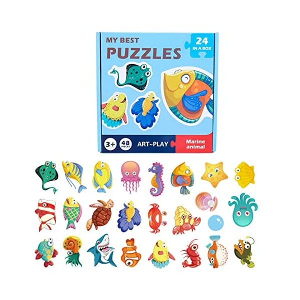 Puzzle Auto-correctif Pour Tout-petits - 'Choses Que Je Mange' - Apprentissage Dès 2 Ans, The Learning Journey