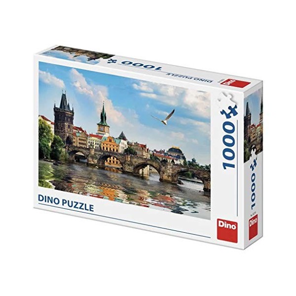 Dino Toys 532731 Puzzle Pont Charles 1000 pièces