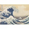 Clementoni- Museum Collection Hokusai, The Wave-1000 Pièces-Puzzle, Divertissement pour Adultes-Fabriqué en Italie, 39707