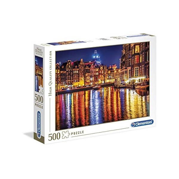 Clementoni - 35037 - Puzzle - Amsterdam - 500 Pièces