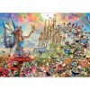 Educa - Puzzle de 500 pièces pour Enfants et Adultes | Fée et Papillons | Mesure : 48 x 34 cm | Inclut Fix Puzzle pour accroc