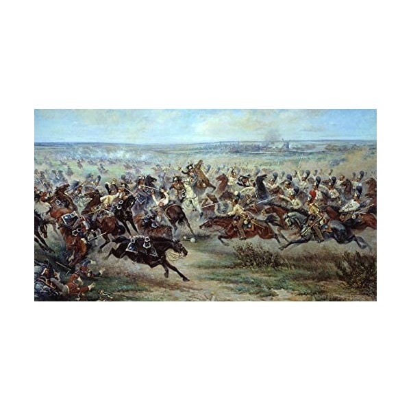 500 pièces Cavalerie Guerre Puzzle Adulte Décompression Enfants Fun Puzzle Mode Creative Cadeau