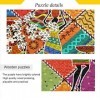 Puzzle coloré de femmes africaines dansantes - Mandala tribal - 500 pièces - Puzzle éducatif intellectuel de décompression am