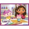 Clementoni Cubi – Gabbys Dollhouse – 12 pièces Enfants 3 Ans, Dessins animés, Puzzle cubiques, fabriqué en Italie, 41193, Mu