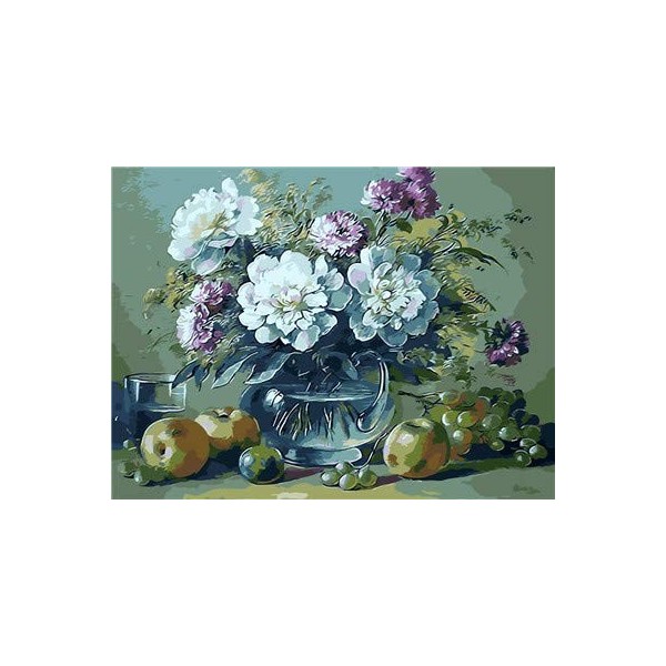 500 pièces Fleurs et Fruits Nature morte Puzzle Adulte Décompression Enfants Amusant Puzzle Mode Créatif Cadeau