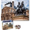 Universal Castle Puzzle 1000 Pieces Adulte - Louvre Palace Paris - Puzzle Paysage Europe Villes et Monuments Impossible Casse