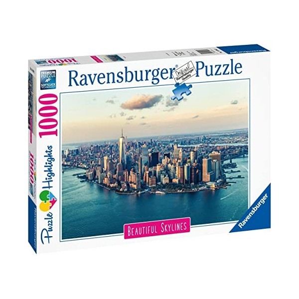 Ravensburger - New York - Puzzle 1000 pièces Highlights - Puzzle Adultes - Premium Puzzle - dès 14 ans - 14086