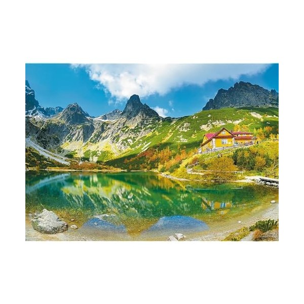 Trefl- Herberge am Grünen See, Tatra, Slowakei Paysage de Montagne Pic Belle Vue DIY Divertissement Créatif Cadeau Amusement 