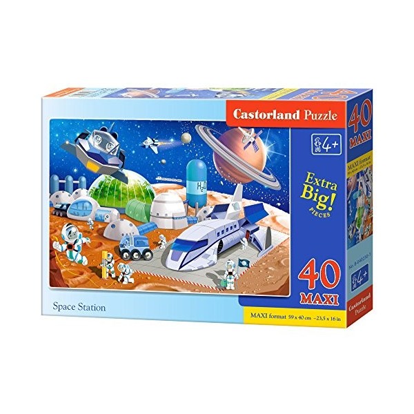 Castorland B-040230 Premium Space Station Maxi Puzzle 40 pièces Multicolore