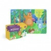 Dodo D300346 Educational Mini Teddy and His Friends Puzzle 35 Pieces, Various